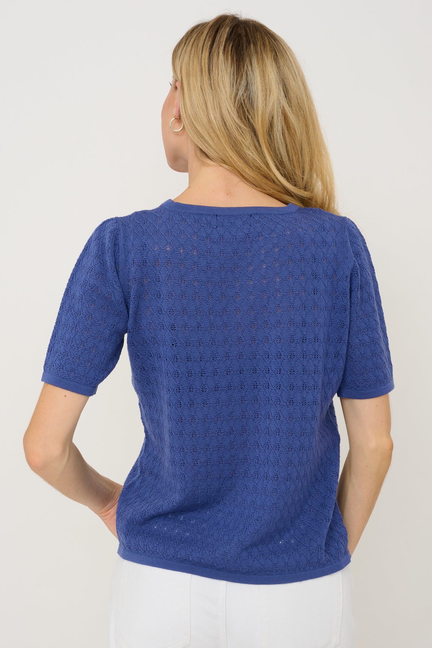 Merino Lace Stitch Top