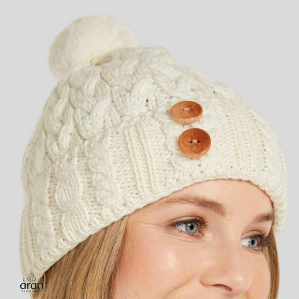 Hat with Buttons